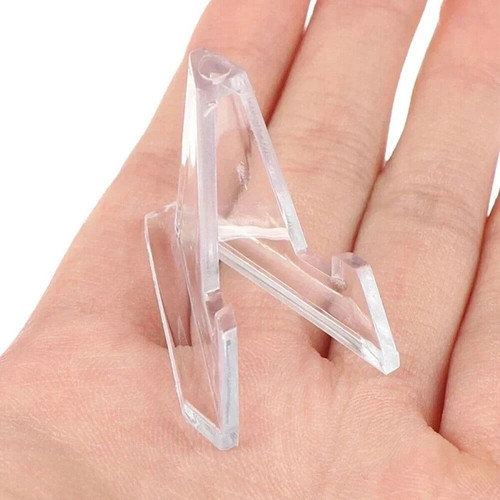 Clear acrylic trading card - acrylic,