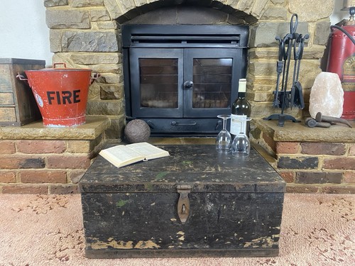 Old military chest vintage - old, chest,