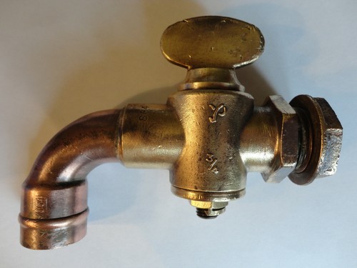 Vintage industrial brass - industrial,
