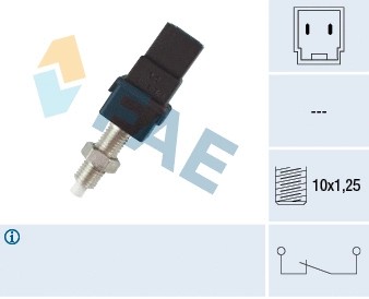 Stop light switch - switch, opel
