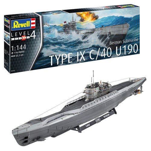 Revell 05167 german submarine - revell,