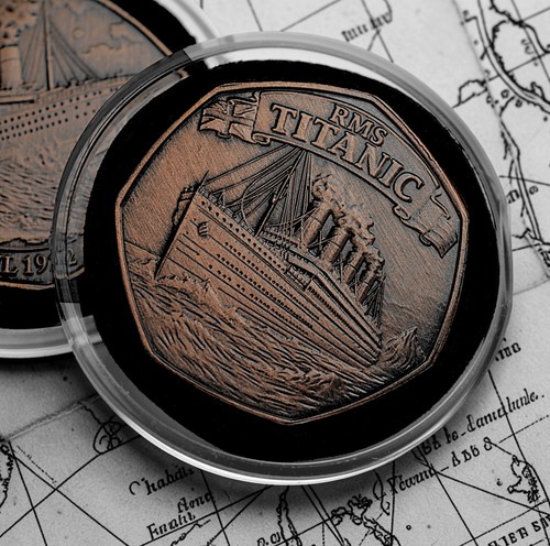 Rms titanic antique bronze - antique,