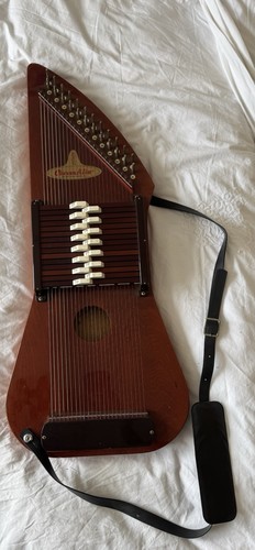 Vintage chromalin chord zither - vintage,