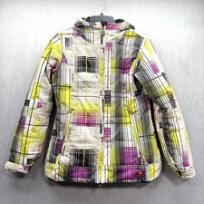 686 Jacket Womens M Insulated 5K Waterproof InfiDry Thermal 9 Ski Snow Colorful