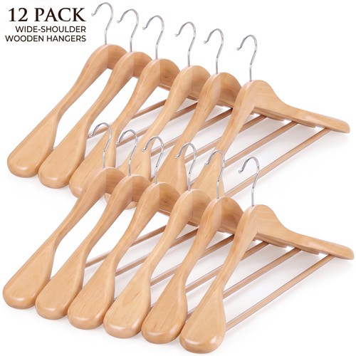 Premium wooden hangers pack - premium,