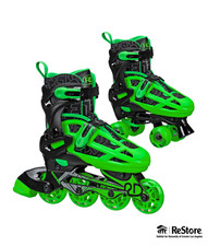 Roller Derby 2-in-1 Incline + Quad Combo - Size 3-6