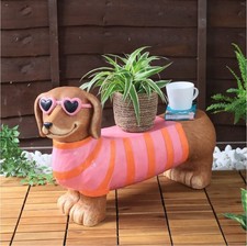 Sausage Dog Long Plant Stand