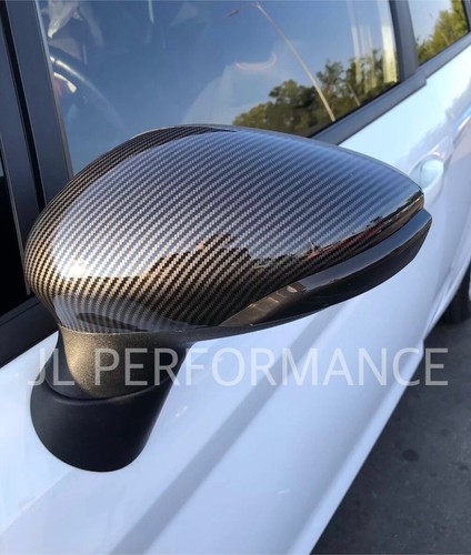 Carbon fibre mirror caps - fibre,