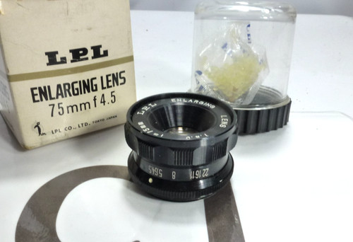 Lpl 75mm enlarging lens - enlarging,