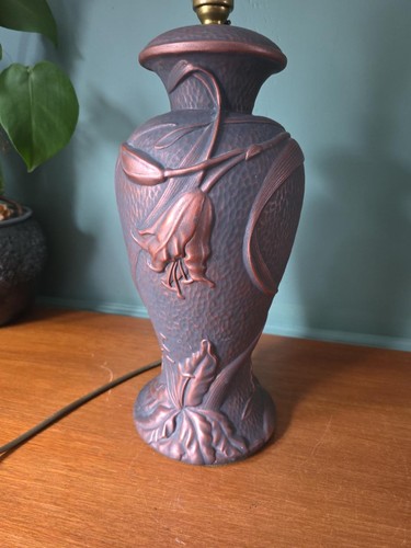 Vintage ceramic table lamp - vintage,