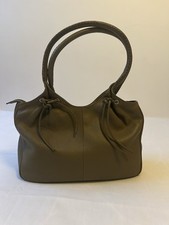 Tula genuine leather shoulder bag khaki