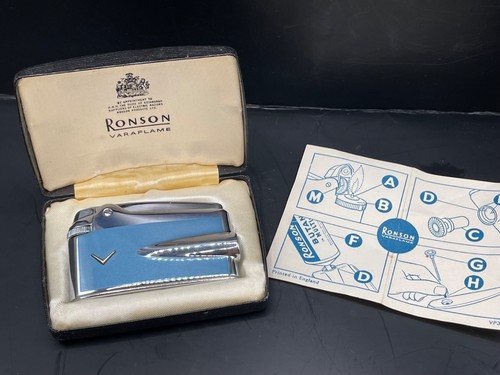 Ronson varaflame premier blue - ronson,