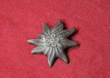 German WW2 Badge Pin Edelweiss