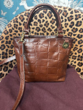 Mulberry Vintage Brown Congo Leather Small Crossbody Bag