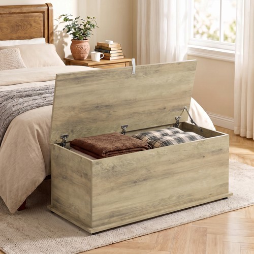 Large 114l storage chest - 114l, grey