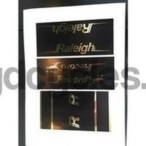 Raleigh record sprint decals - record,