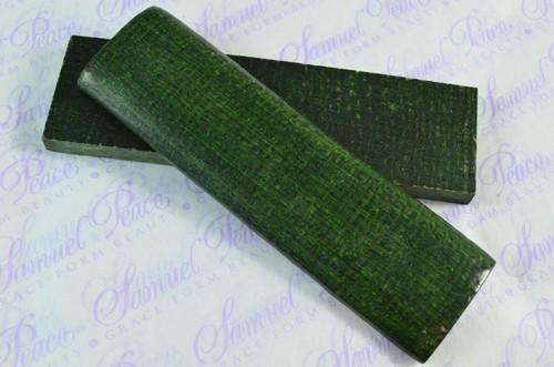 Pair forest green burlap - forest,
