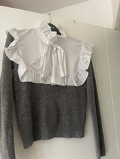 Zara Frill Detail Jumper Size S