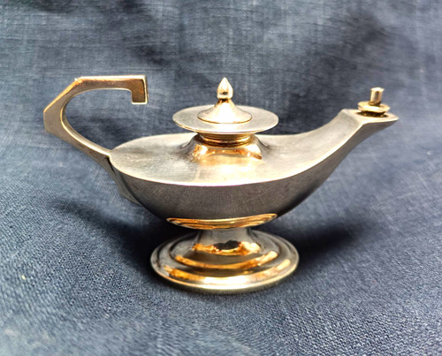 Vintage silver table - vintage,