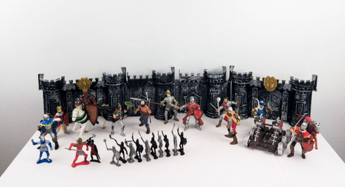 Vintage papo medieval - vintage,