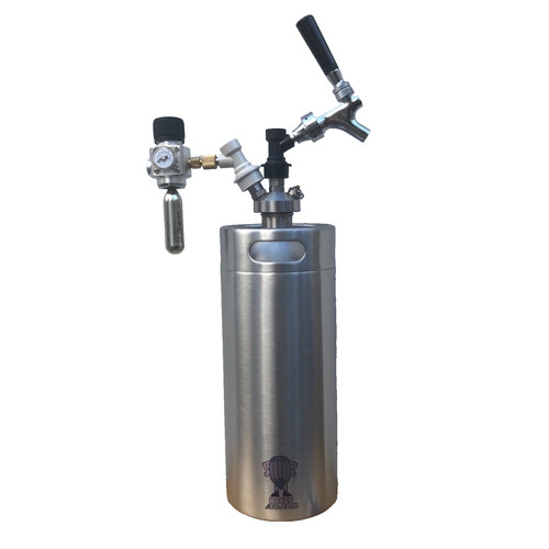 Mini keg beer growler - beer,