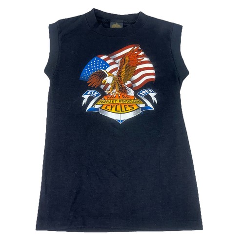 Vtg harley davidson tank top - harley,