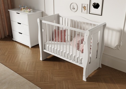 Baby otiss white sleigh mini - sleigh,