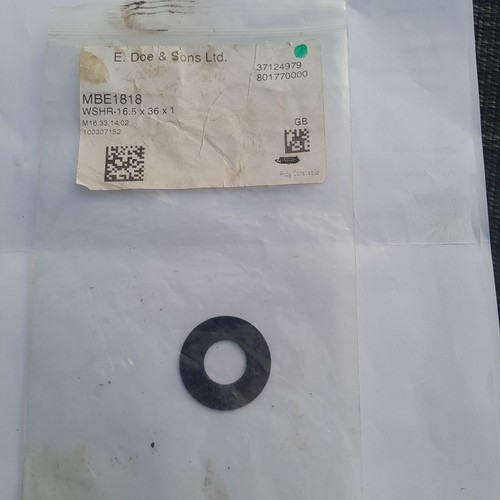 Washer x 36 - 16.5,