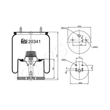 Air Suspension Boot FEBI Fits