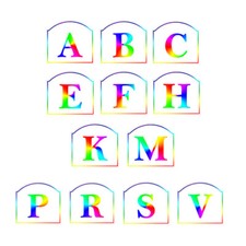 Dressage Arena Letters Markers