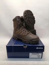 British Army Bates Patrol Boots Combat Leather Brown Walking Hiking Male 7W