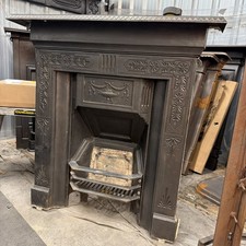 Coming soon - Restored Complete Combination Victorian Cast Iron Fireplace