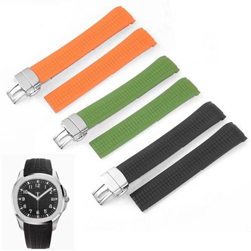Silicone watch strap fit - watch,