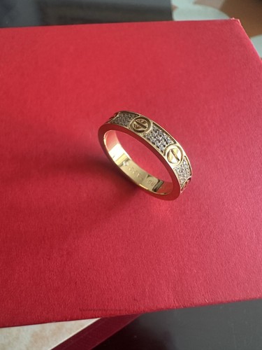 New 18k yellow gold - yellow, love