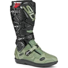 Sidi Crossfire 3 SRS CE Moto Motorcycle Motorbike Boots Army / Black