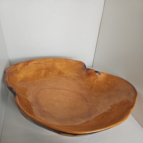Spruce long bowl 35cm antique - spruce,
