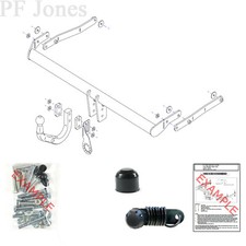 Tow-Trust Towbar for Renault Scenic 3 MPV 2009-2017 - Swan Neck Tow Bar