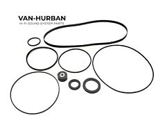 Aiwa Ad-6800 Cassette Deck With Belts, Roller And Idlers