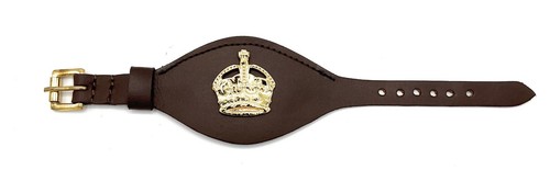 Rank badges brown wrist strap - rank,
