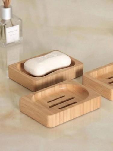 Bamboo wooden soap - wooden,