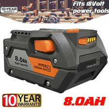 8.0Ah Li-Ion Battery For AEG 18V L1830R L1815R B1820R Ridgid R840083 R840085 NEW