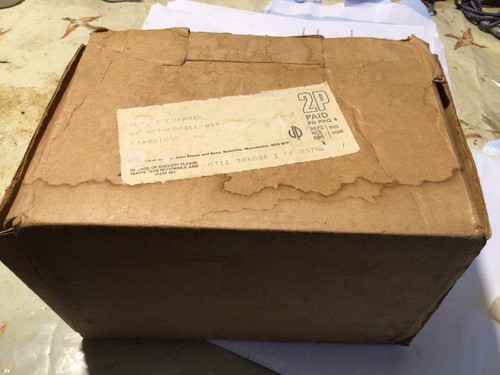 Vintage spong mincer box - mincer,
