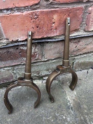 Pair vintage wooden oars - of,