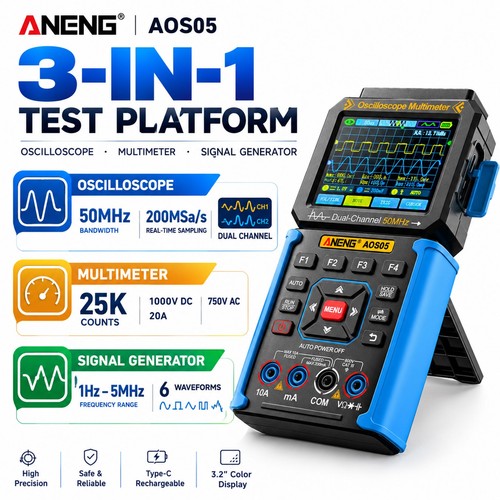 50mhz 2ch digital - 3-in-1,