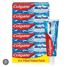 6x COLGATE MAX FRESH COOLING