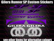 Gilera Runner SP CUSTOM Sticker Decal Set FX FXR 125 172 180 183 PURPLE