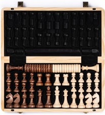 A&A 15" Magnetic Wooden Chess