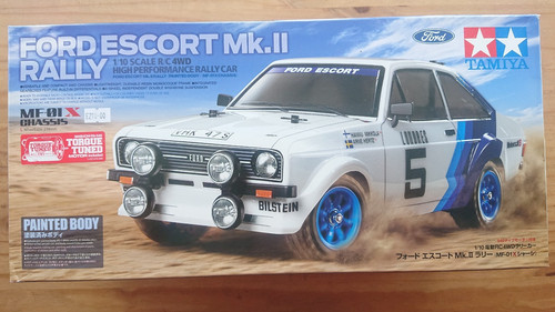 Tamiya 58687 60a ford escort - tamiya,
