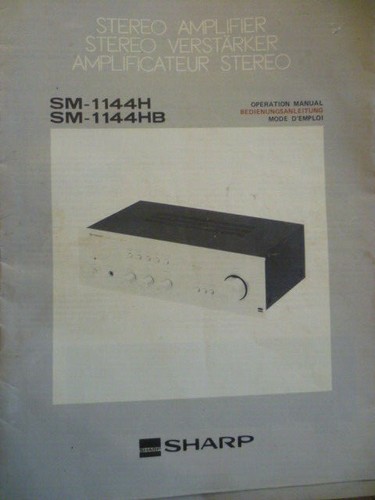 Sharp 1144h hb - sm-1144h,