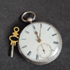 Antique Solid Silver Gents